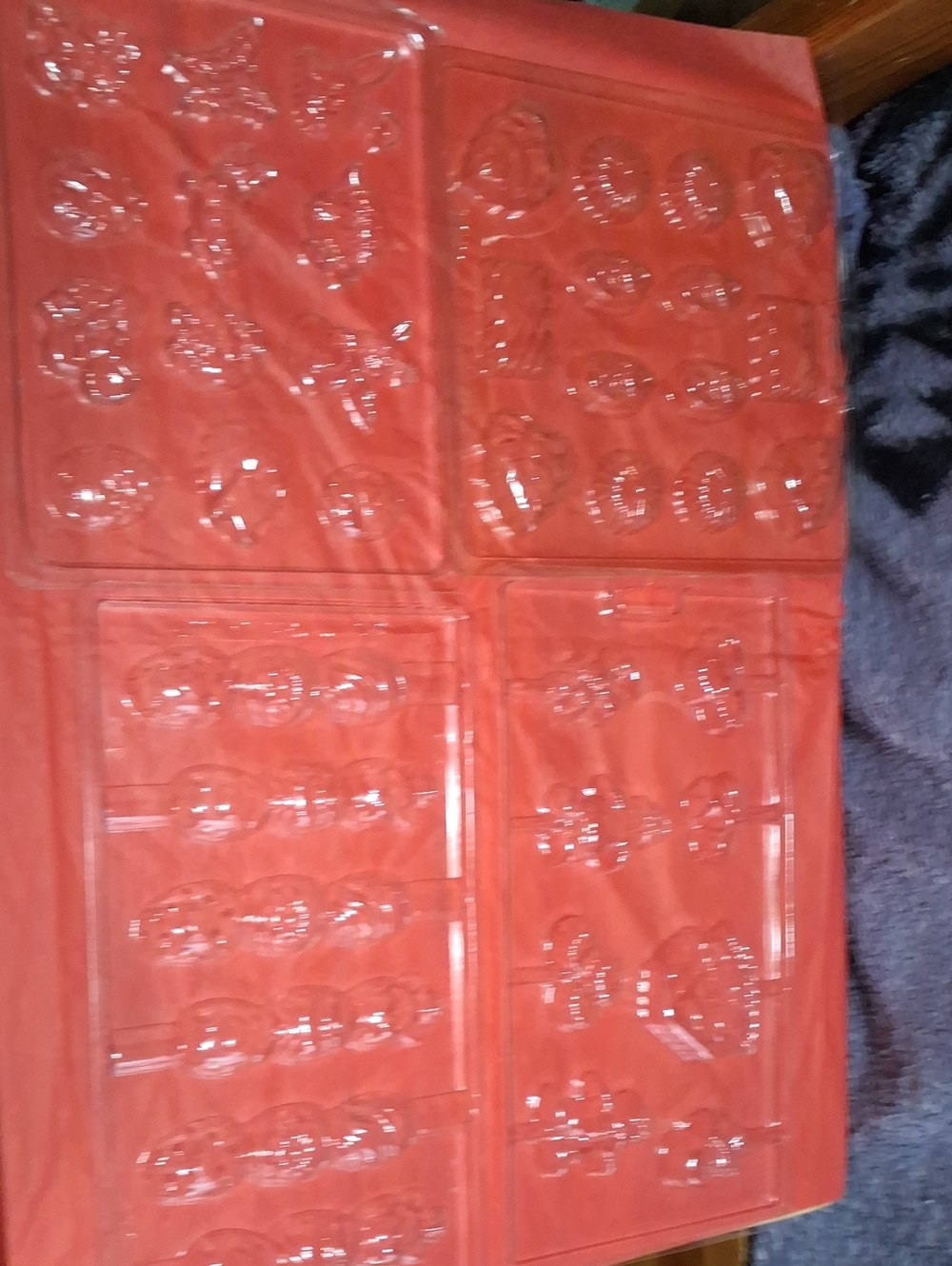 Wilton Chocolate And Candy Clear Molds